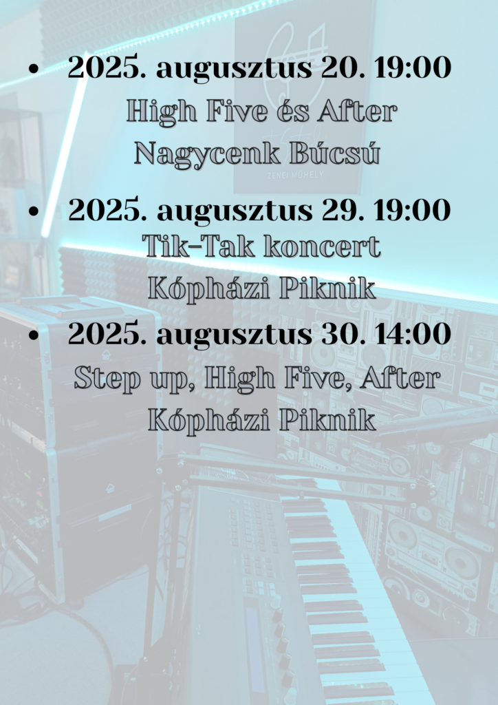 Közelgő időpontok2