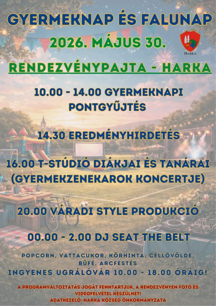 Harka gyereknap plakát